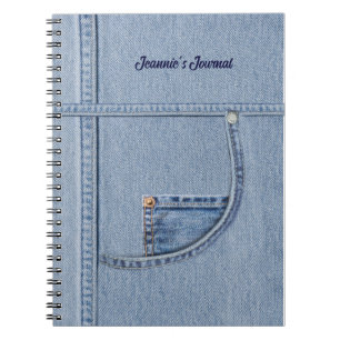 () "Denim"-Notitieboek Notitieboek