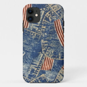 Denim & Old Glory iPhone 11 Hoesje