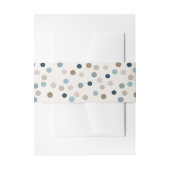 Denim Patchwork Bear Invitation Band Uitnodigingen Wikkel (Voorkant Voorbeeld)