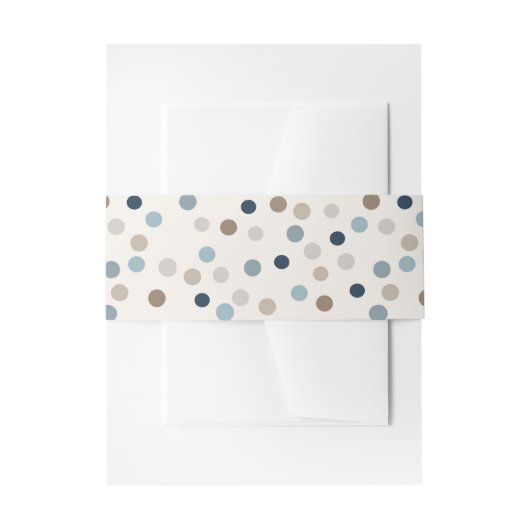 Denim Patchwork Bear Invitation Band Uitnodigingen Wikkel (Voorkant Voorbeeld)