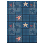 Denim-patchwork Klembord (Achterkant)