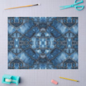 Denim Patchwork Patroon - Ava Tissuepapier (Craft)