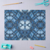 Denim Patchwork Patroon - Olivia Tissuepapier (Craft)
