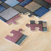 Denim Pattern Legpuzzel (Zijkant)