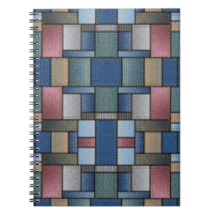 Denim Pattern Notitieboek