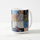 Denim Pocket Quilt Koffiemok (Voorkant rechts)