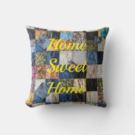 Denim Pocket Quilt Kussen