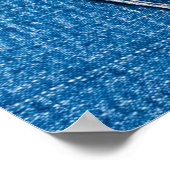 Denim Pocket welkomstteken Poster (Hoek)