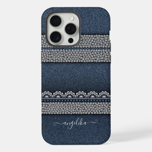 Denim & Rhinestones Chic (Verso)