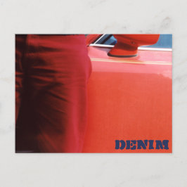 Denim Series 09 Red Jeans Briefkaart
