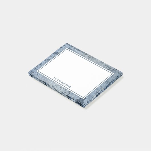  Denim Sketches Jeans Textuur Naam Post-it  Post-it® Notes (Schuin)