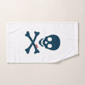Denim Skull Bad Handdoek (Handdoek)