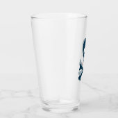 Denim Skull Glas (Rechts)