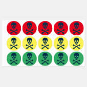 Denim Skull Labels (Vel)