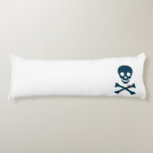 Denim Skull Lichaamskussen (Voorkant)