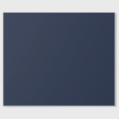 Denim Solid Plain Color Cadeaupapier (Vlak)