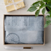 Denim Steampunk Tissuepapier (Geschenk)