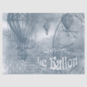 Denim Steampunk Tissuepapier (Voorkant)