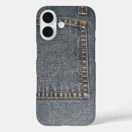 Denim telefoonhoesje iPhone 16 hoesje