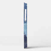 Denim Urban: Gestreepte patchwork. Case-Mate iPhone Case (Achterkant / Links)