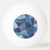 Denim Urban: Gestreepte patchwork. Pingpongballen (Achterkant)