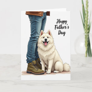 Denim Vader Mooi Vaderschap Feest Kaart