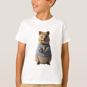Denim Vest Capybara Kinderen T-shirt