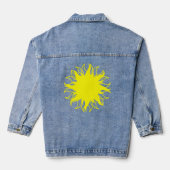 Denim veste art soleil (Verso)