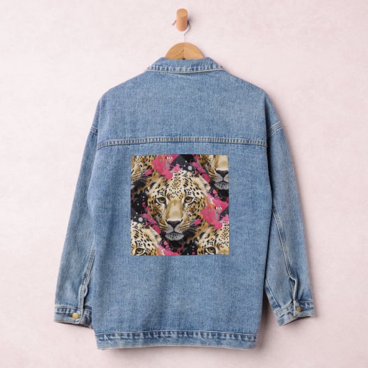 Denim Veste Leopard yeux! (Hangar)