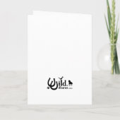 Denim Westerne huwelijksuitnodiging (Achterkant)