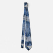 denimblauw stropdas (Achterkant)