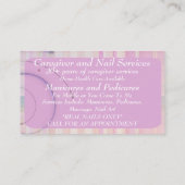 Denise Nail Art Visitekaartjes (Achterkant)