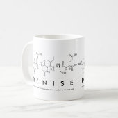 Denise peptide nom mug (Devant gauche)
