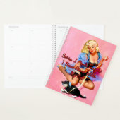 Denise Purrty uit 1950 van Gil Elvgren Planner (Display)