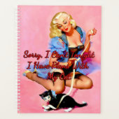 Denise Purrty uit 1950 van Gil Elvgren Planner (Voorkant)