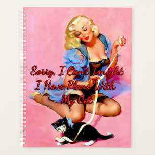 Denise Purrty uit 1950 van Gil Elvgren Planner