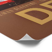 Denison Texas Special Retro Train Poster MKT Katy (Coin)