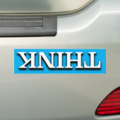DENK AA Slogan Bumpersticker (Op auto)