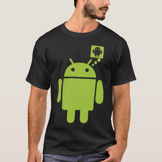 Denk aan Android T-shirt (Voorkant)
