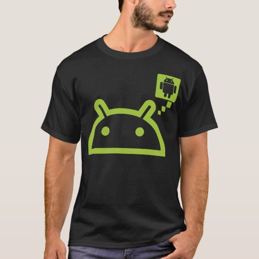 Denk aan Android T-shirt (Voorkant)