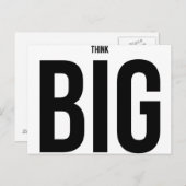 Denk aan BIG Briefkaart (Voorkant / Achterkant)