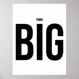 Denk aan BIG Poster