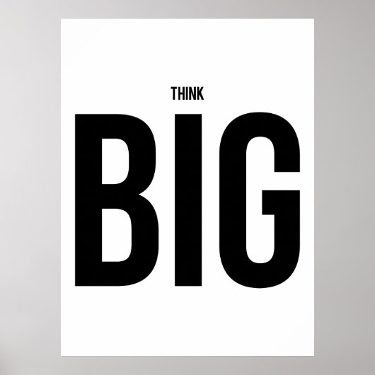 Denk aan BIG Poster (Voorkant)