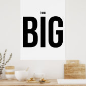 Denk aan BIG Poster (Keuken)