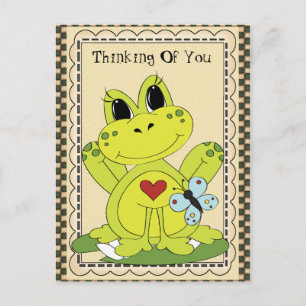 Denk aan Briefkaart van kikkervis uit uw land