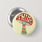 Denk aan Button. Ronde Button 5,7 Cm (Voorkant /achterkant)