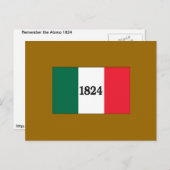 Denk aan de Alamo! Briefkaart (Voorkant / Achterkant)