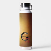 Denk aan de Alamo-drankcontainer Waterfles (Achterkant)