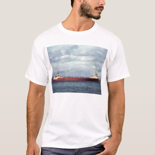 Denk aan de bemanning van de Edmund Fitzgerald T-shirt (Voorkant)