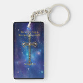 Denk aan de hemel sleutelhanger (achterkant)